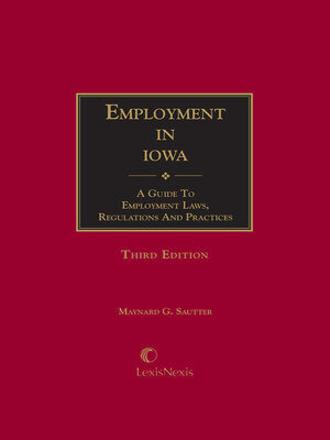 cover image of Employment in Iowa
